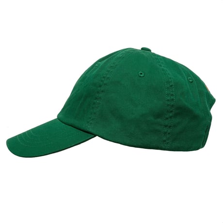 POLO RALPHLAUREN　"6-PANEL" BASEBALL CAP (GREEN&ORANGE)