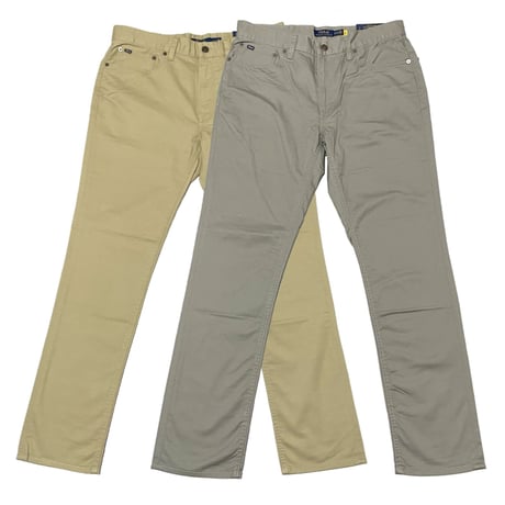 POLO RALPHLAUREN　"STRETCH SLIM FIT" CHINO PANTS