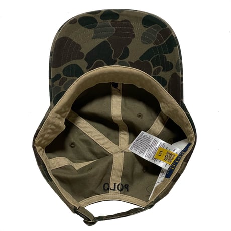POLO RALPHLAUREN　 "CAMOUFLAGE" BASEBALL CAP