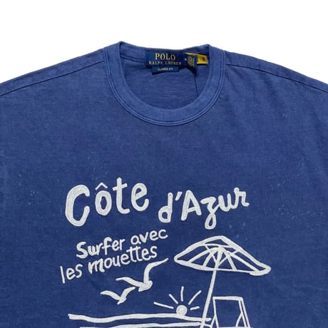 POLO RALPHLAUREN　"EMBROIDERY" S/S TEE