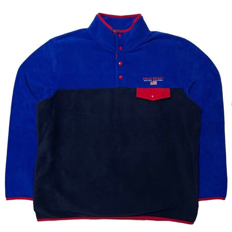 POLO SPORT RALPHLAUREN　"PULL-OVER" FLEECE JACKET