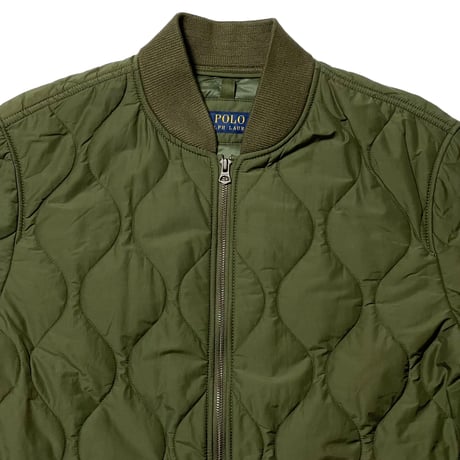 POLO RALPHLAUREN　"QUILTED LINER" BOMBER JACKET