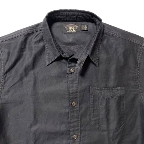 RRL RALPHLAUREN　"GARMENT-DYED" TWILL WORKSHIRT