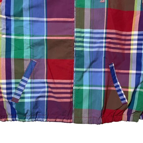 POLO SPORT RALPHLAUREN　"MADRAS" WINDBREAKER