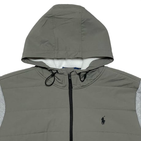 POLO RALPHLAUREN　"HYBRID" FULL-ZIP HOODEY