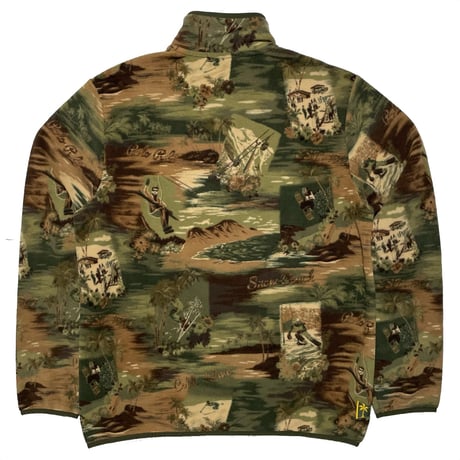 POLO RALPHLAUREN　"SKI CAMO" FLEECE PULLOVER JACKET