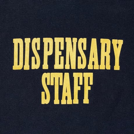 ACAPULCO GOLD　"DISPENSARY STAFF" CREWNECK SWEAT (NAVY)