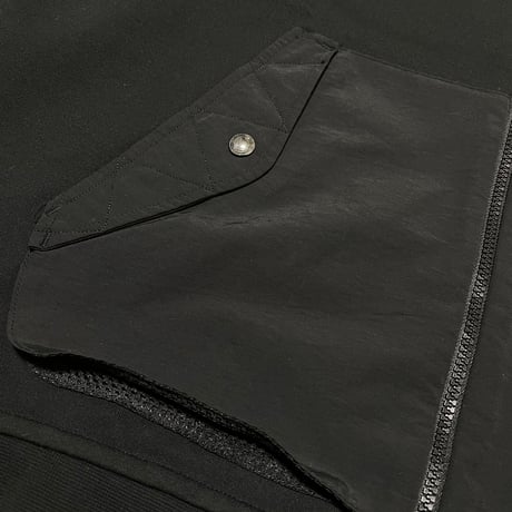 POLO RALPHLAUREN　"HYBRID FULL-ZIP" HOODIE (BLACK)