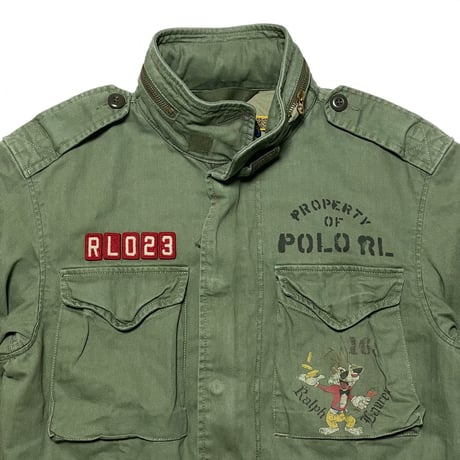 POLO RALPHLAUREN　"STENCIL" M-65 MILITARY JACKET