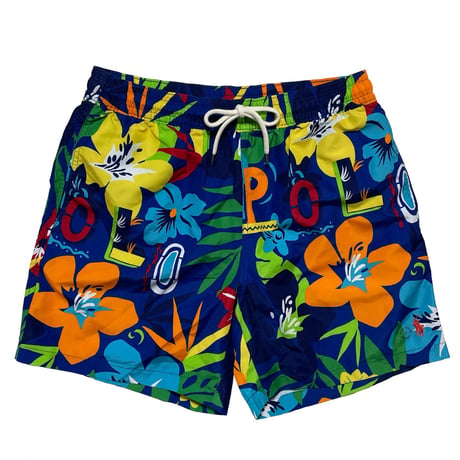 POLO RALPHLAUREN　"FLORAL ALOHA" SWIM SHORTS