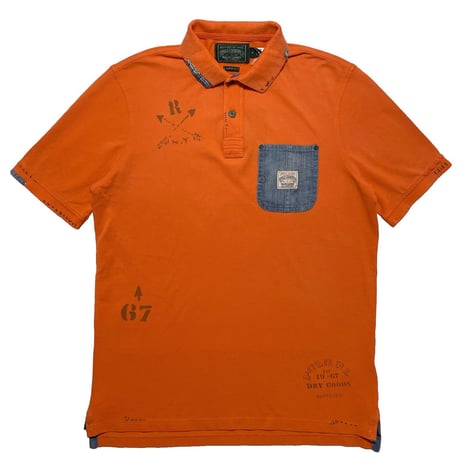 POLO COUNTRY RALPHLAUREN　"LOGO PRINT" POLO SHIRT