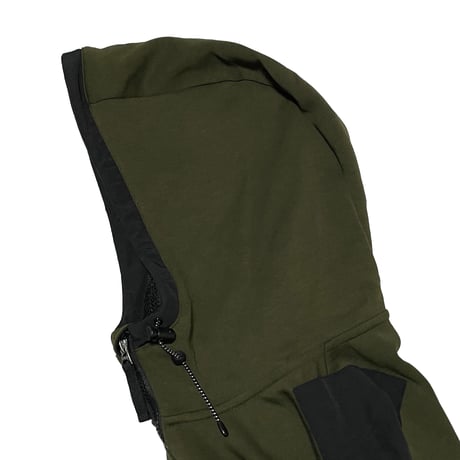 POLO RALPHLAUREN　"HYBRID FULL-ZIP" HOODIE (OD)