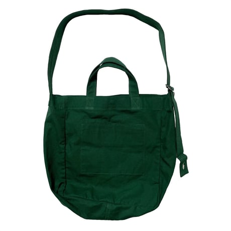 POLO RALPHLAUREN　CANVAS TOTE BAG (GREEN)