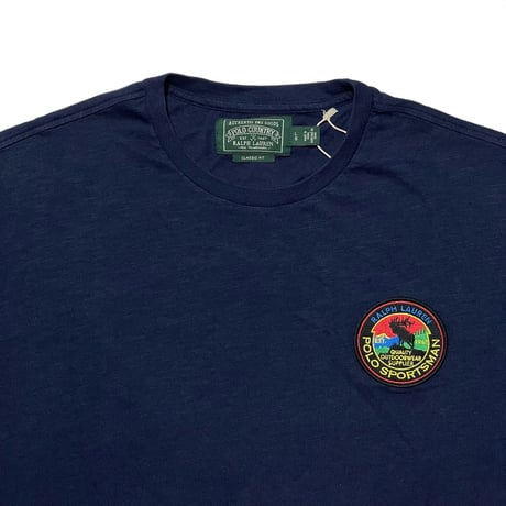 POLO COUNTRY RALPHLAUREN　 "POLO SPORTSMAN" L/S TEE (NAVY)
