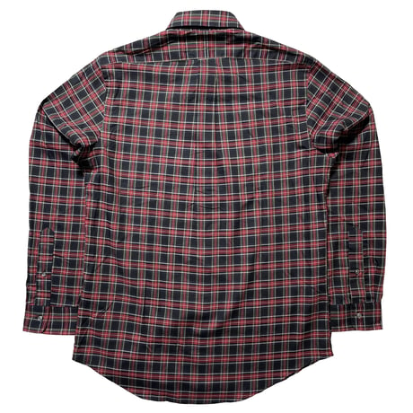 POLO RALPHLAUREN　"RED PLAID" BOTTON-DOWN SHIRT
