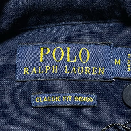 POLO RALPHLAUREN　"CLASSIC FIT INDIGO" CUSTOM WORK SHIRT