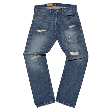 POLO RALPHLAUREN　"SULLIVAN SLIM"　PATCH WORK DENIM