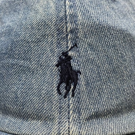 POLO RALPHLAUREN　"INDIGO" CLASSIC BASEBALL CAP