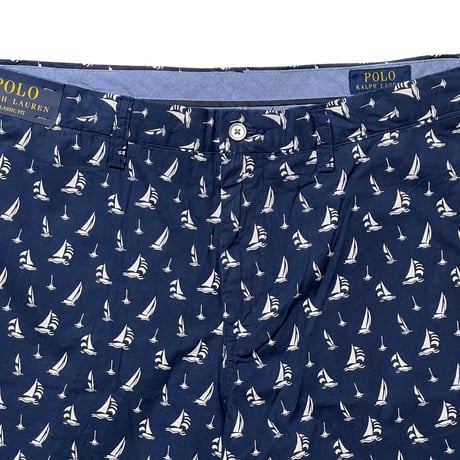 POLO RALPHLAUREN　"YACHT PATTERN" SHORT PANTS
