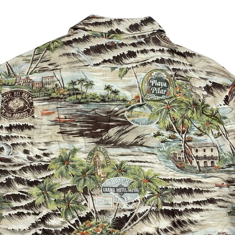 POLO RALPHLAUREN　"BEACH PRINT" ALOHA SHIRT