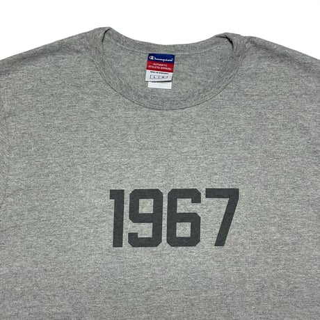 US🇺🇸限定 Champion　"1967 INK BLACK" L/S TEE