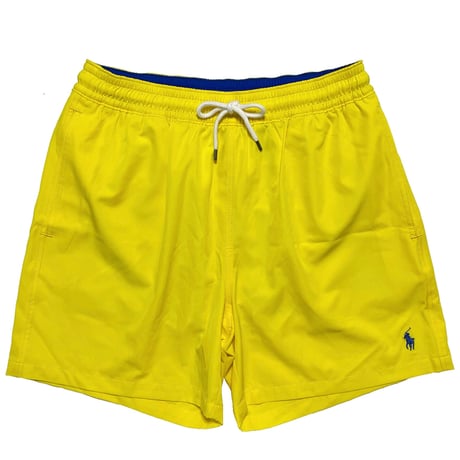 POLO RALPHLAUREN　 "INNER COLOR" SWIM SHORTS (YELLOW)