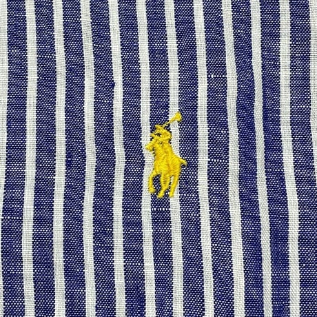 POLO RALPHLAUREN　"HEMP" BUTTON DOWN SHIRT