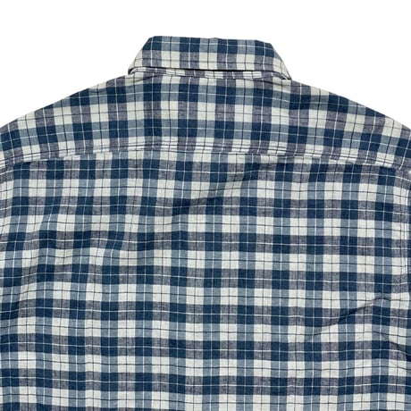 POLO RALPHLAUREN　"CHECKED" HEMP SHIRT