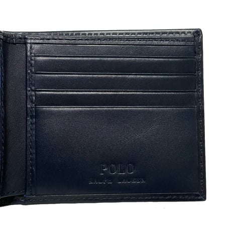 POLO RALPHLAUREN　"POLO BEAR" LEATHER WALLET