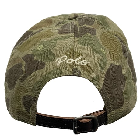 POLO RALPHLAUREN　"LOGO" CAMOUFLAGE CAP
