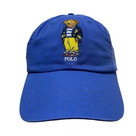 POLO RALPHLAUREN　"POLO BEAR" 6-PANEL CAP (BLUE)