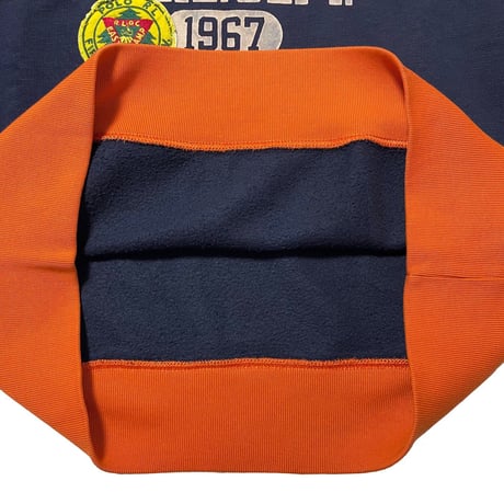 POLO RALPHLAUREN　"PATCH" CREW-NECK SWEAT