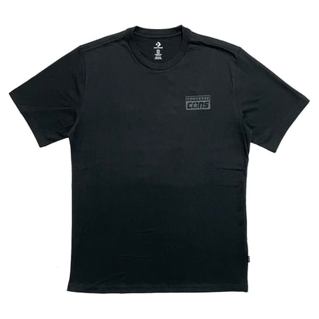 CONVERSE　"CONS" LOGO S/S TEE (海外限定/BLACK)
