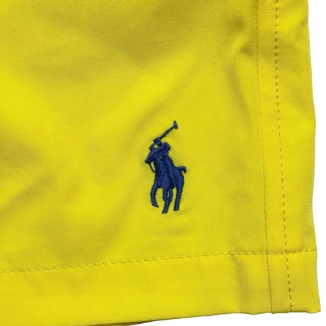 POLO RALPHLAUREN　 "INNER COLOR" SWIM SHORTS (YELLOW)