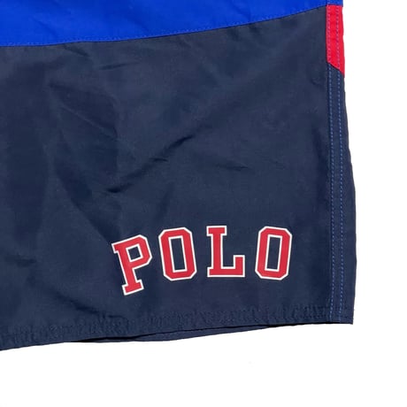 POLO RALPHLAUREN　"COLOR BLOCK" SWIM SHORTS (BOYS)