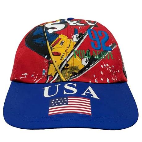 POLO RALPHLAUREN　"SKI 92" LONGBILL CAP