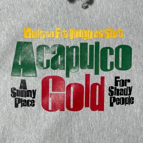 ACAPULCO GOLD　NINE-SEVEN PULLOVER HOODIE (HEATHER GREY)
