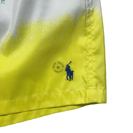 POLO RALPHLAUREN　"COLOR BLOCK" SWIM SHORTS