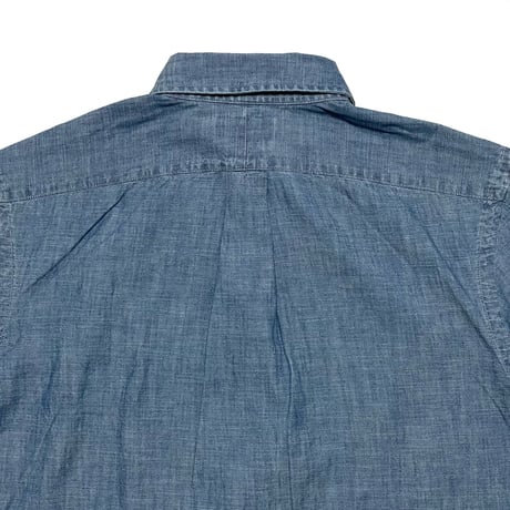 POLO RALPHLAUREN　"CHAMBRAY" S/S BUTTONDOWN SHIRT