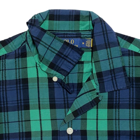 POLO RALPHLAUREN　"SEERSUCKER" CAMP SHIRT