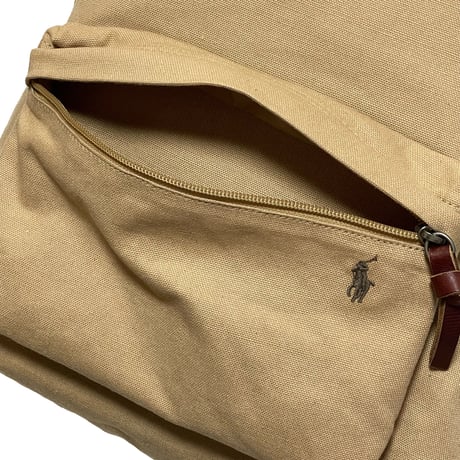POLO RALPHLAUREN　"CANVAS" BACKPACK