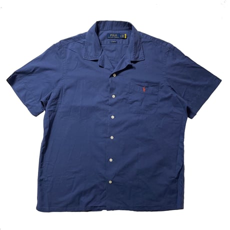 POLO RALPHLAUREN　CUBAN SHIRT (BLUE)