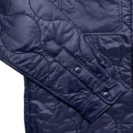 POLO RALPHLAUREN　"PADDED" QUILTING OVERSHIRT (NAVY)