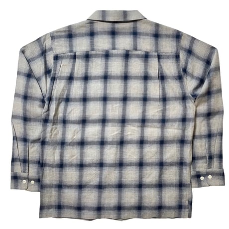 FIVE BROTHER　WORK SHIRT　NAVY OMBRE