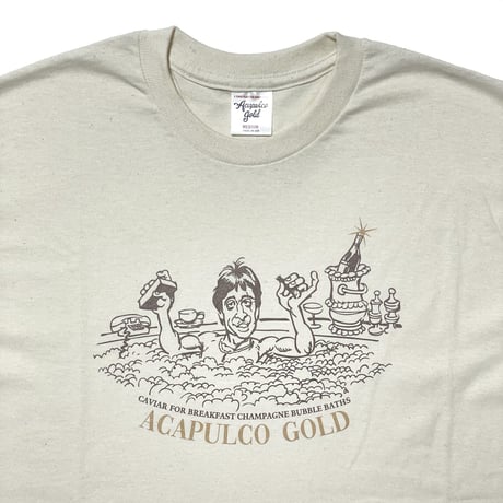 ACAPULCO GOLD　"PLAYER'S ANTHEM" S/S TEE (NATURAL)