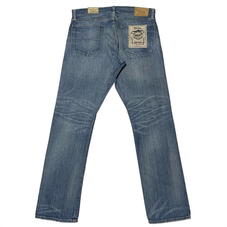 POLO RALPHLAUREN　"VIRICK SLIM STRAIGHT"  BLUE