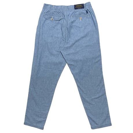 POLO RALPHLAUREN　"CHAMBRAY" EASY PANTS