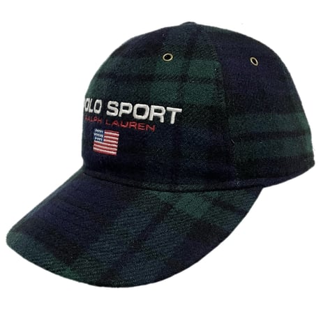 POLO SPORT RALPHLAUREN　"BLACK WATCH" WOOL CAP