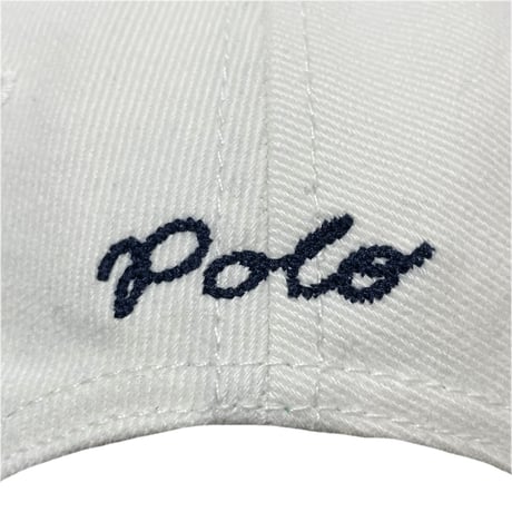 POLO RALPHLAUREN　"LOGO PATCH" BASEBALLCAP