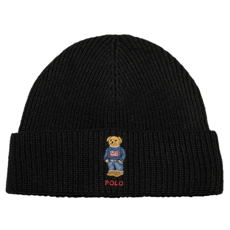 POLO RALPHLAUREN　"POLO BEAR FLAG" BEANIE KNIT CAP